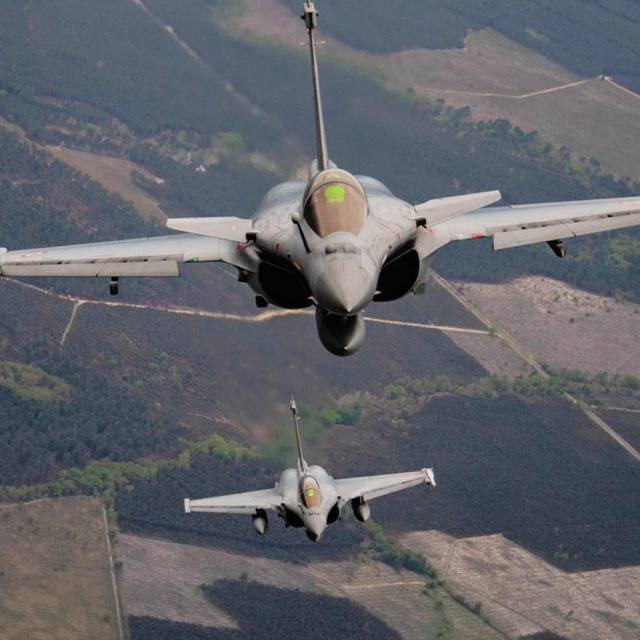 Andrej Plenković i avioni Dassault Rafale