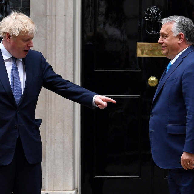 Boris Johnson i Viktor Orban