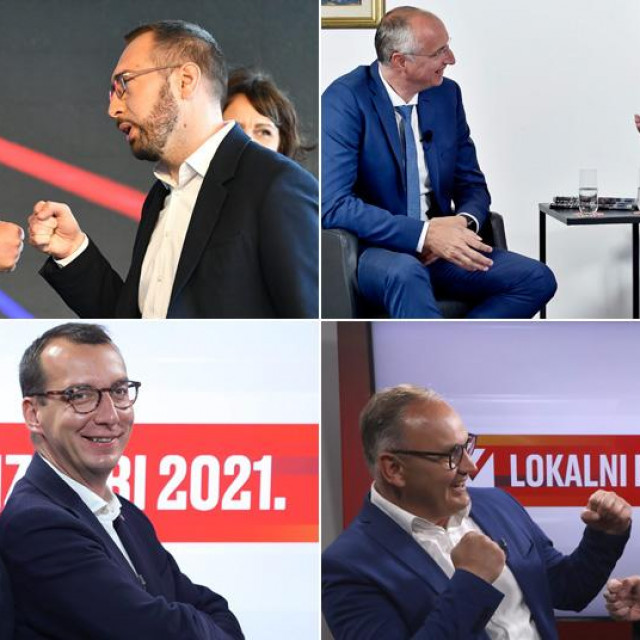 Kandidati u drugom krugu u najvećim gradovima