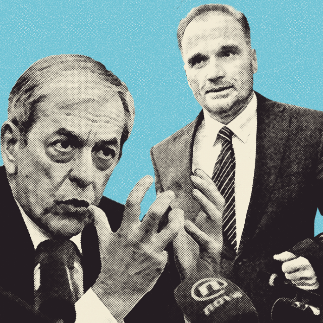 Željko Olujić i Anto Nobilo