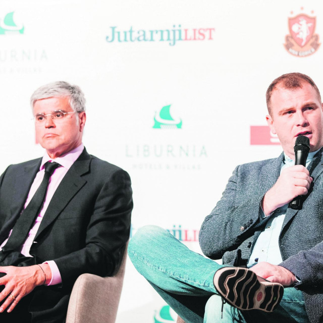 Opatija, 130521. Najavna presica sportsko-zabavnog TV reality show-a pod nazivom, Utakmica Zivota. Na fotografiji: Barbara Mesic, Aljosa Asanovic, Ivan Rukavina.