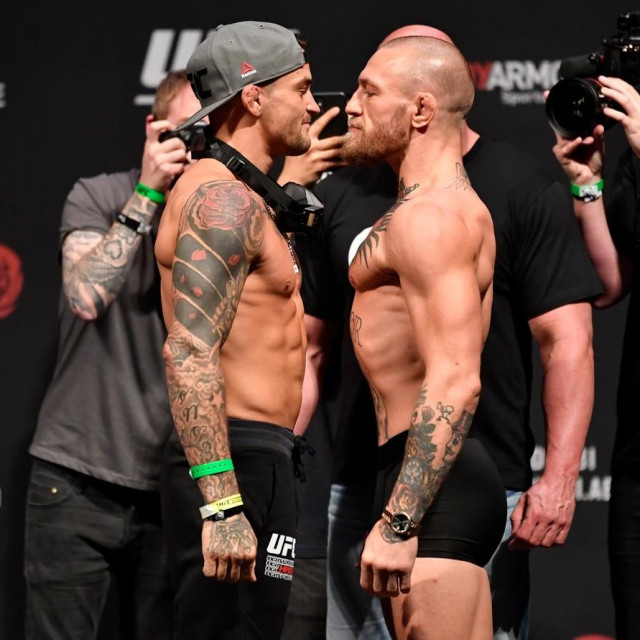 Dustin Poirier i Conor McGregor
