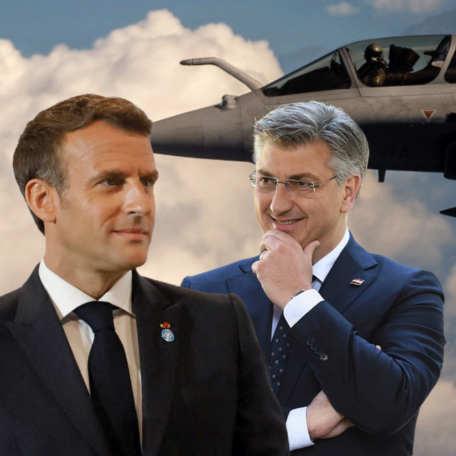 Emmanuel Macron, Andrej Plenković