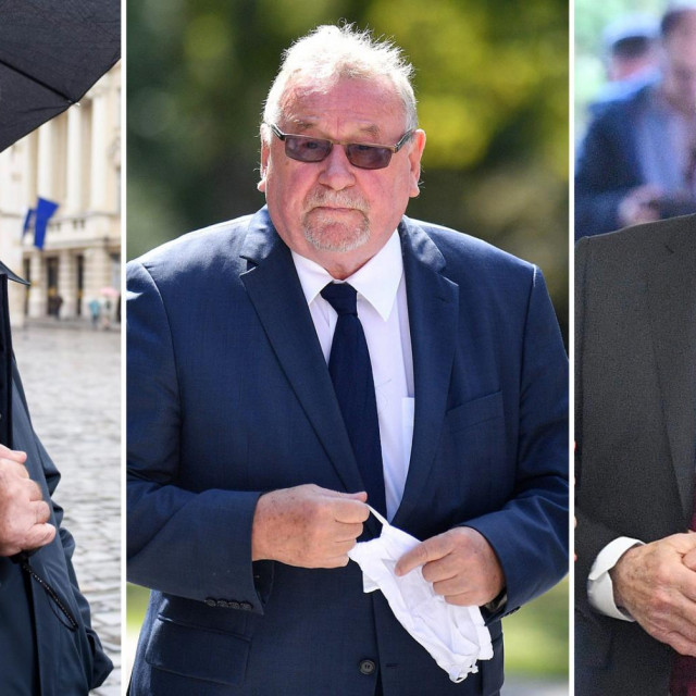 Simo Rajić, Vladimir Šeks i Stjepan Mesić