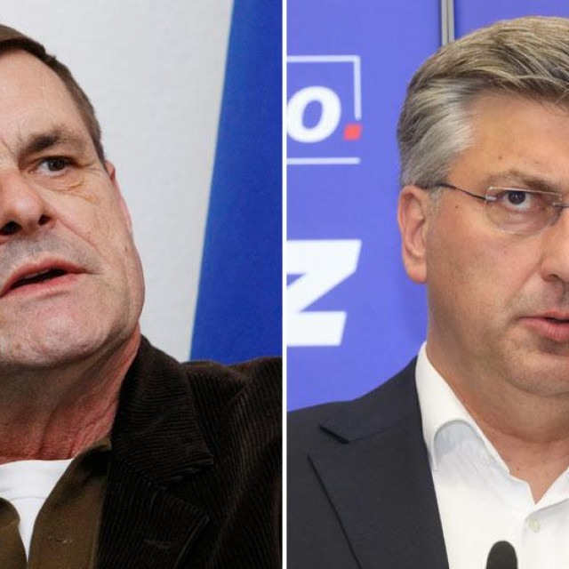 Dražen Lalić i Andrej Plenković