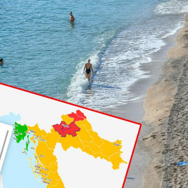 Covid karta Hrvatske