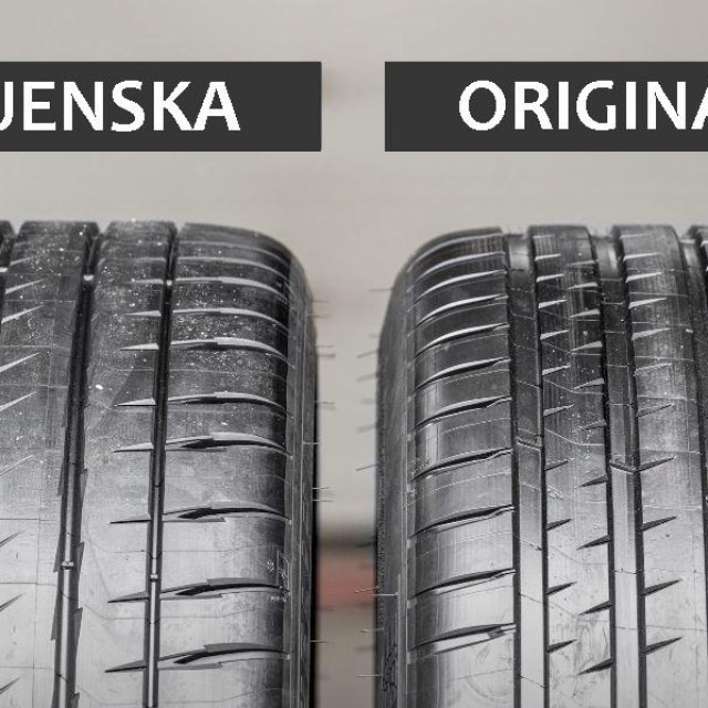 Usporedba zamjenske i originalne gume