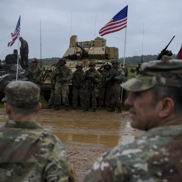 Američki vojnici na vježbi u Bugarskoj