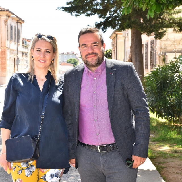 Filip Zoričić sa suprugom