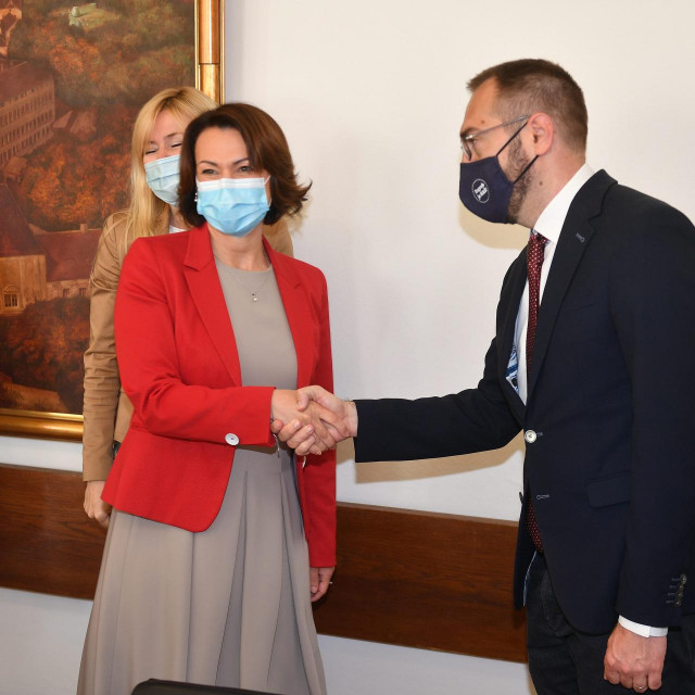 Jelena Pavičić Vukičević i Tomislav Tomašević