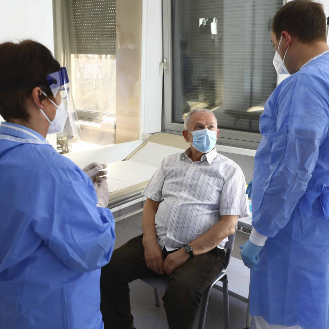 Početak masovnog cijepljenja protiv Covida-19 u Domu zdravlja Centar