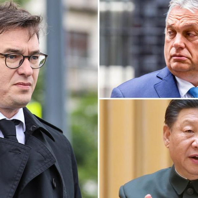 Gergely Szilveszter Karácsony, Viktor Orban i Xi Jinping