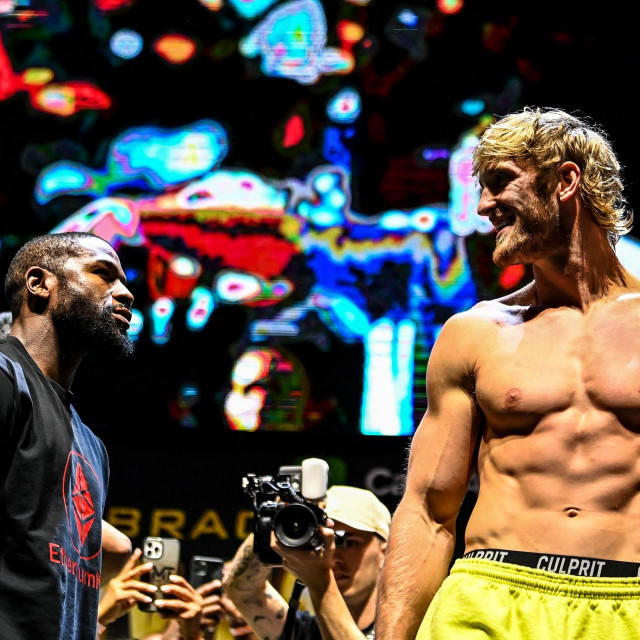 Floyd Mayweather Jr i Logan Paul