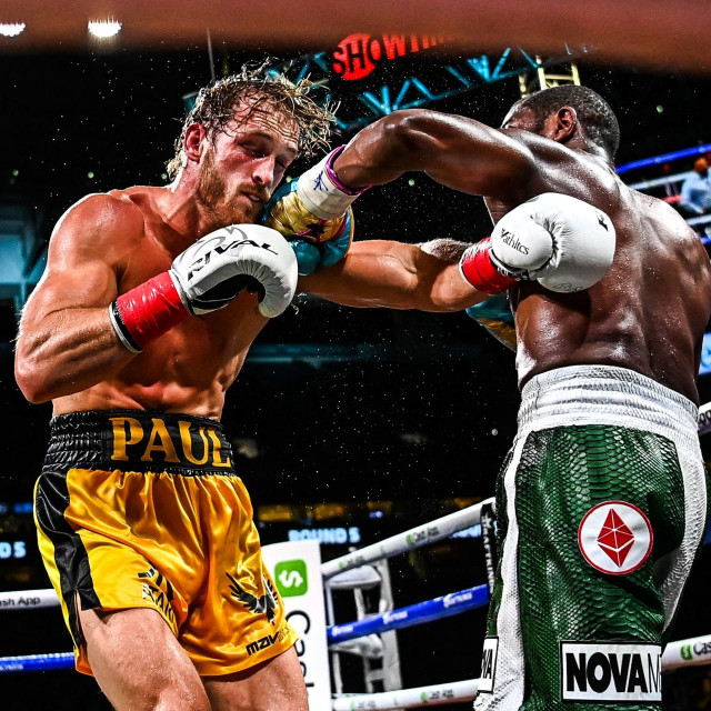 Logan Paul i Floyd Mayweather Jr.