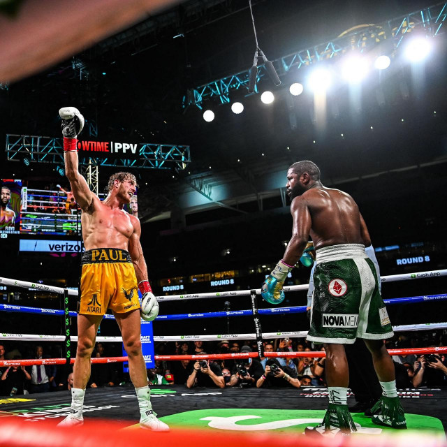 Logan Paul i Floyd Mayweather