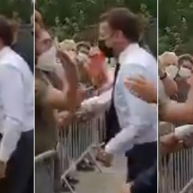 Macron dobio šamarčinu