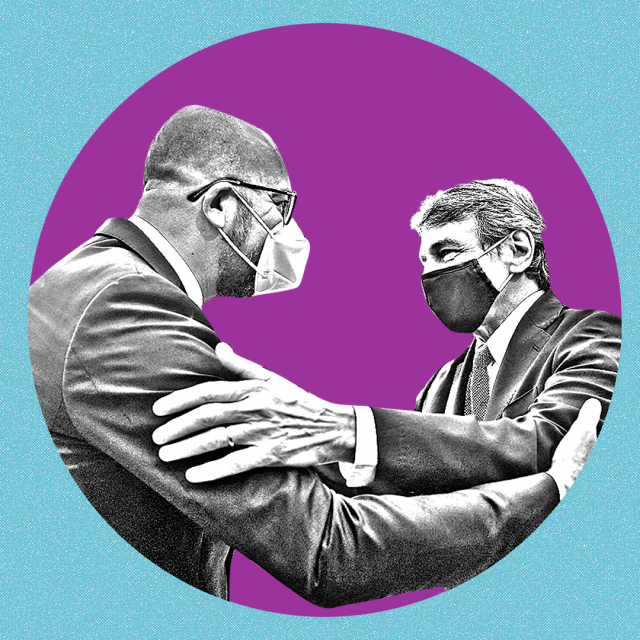 Charles Michel i David Sassoli