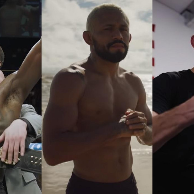 Israel Adesanya, Deiveson Figueredo, Nate Diaz