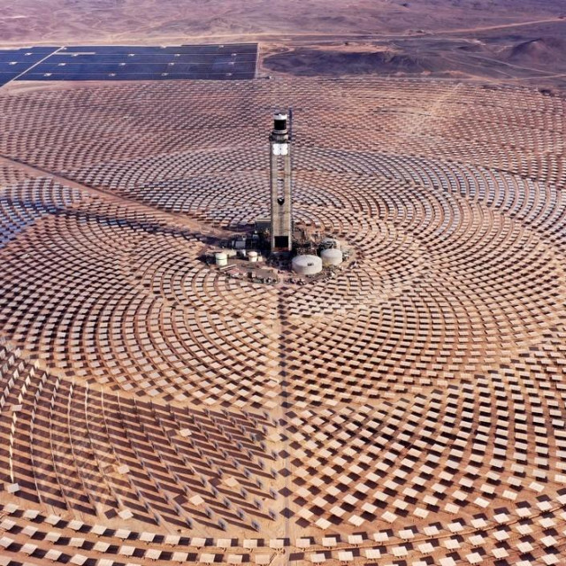 Cerro Dominador u pustinji Atacama