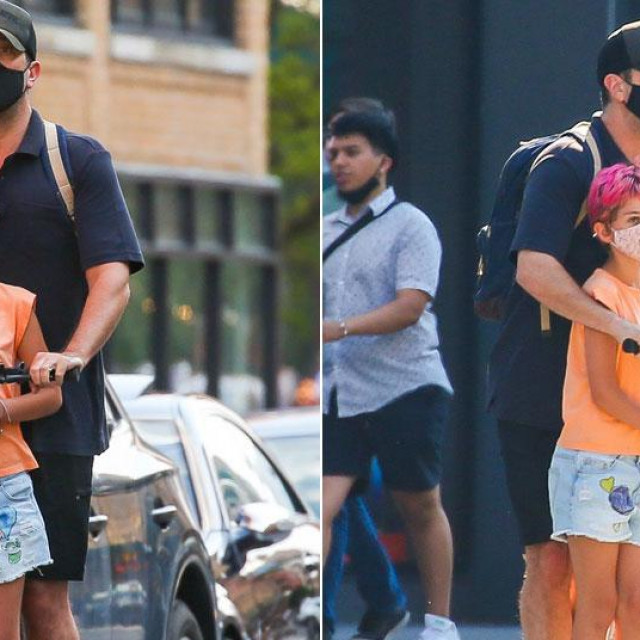 David Schwimmer i kći Cleo