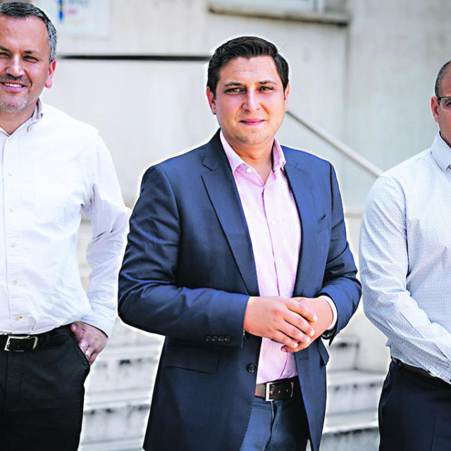 Mate Šimundić, Nikola Grabovac i Marko Žaja