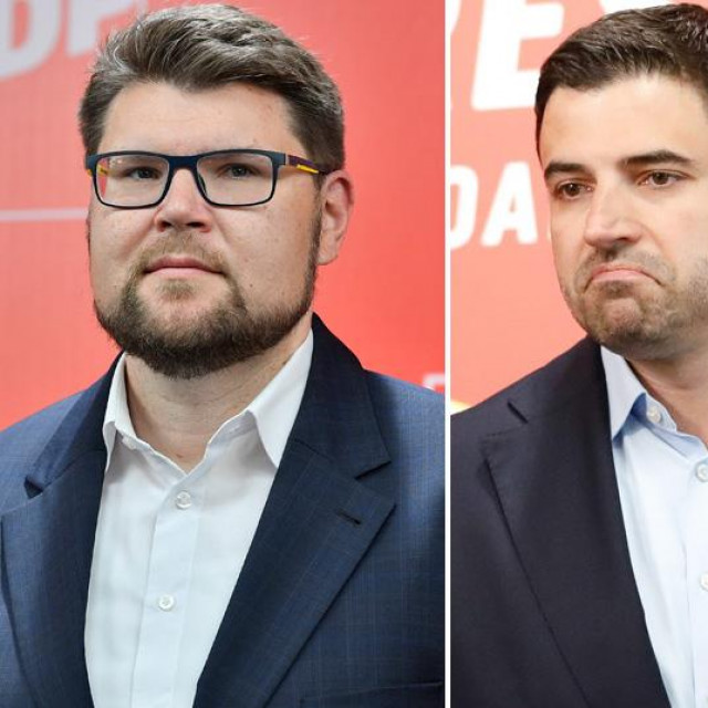 Peđa Grbin, Davor Bernardić, Rajko Ostojić i Nikša Vukas