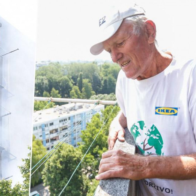 Požar u zgradi u Trnskom i Drago Bošnjak