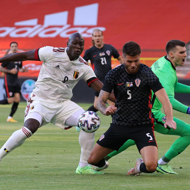 Romelu Lukaku u akciji protiv Hrvatske