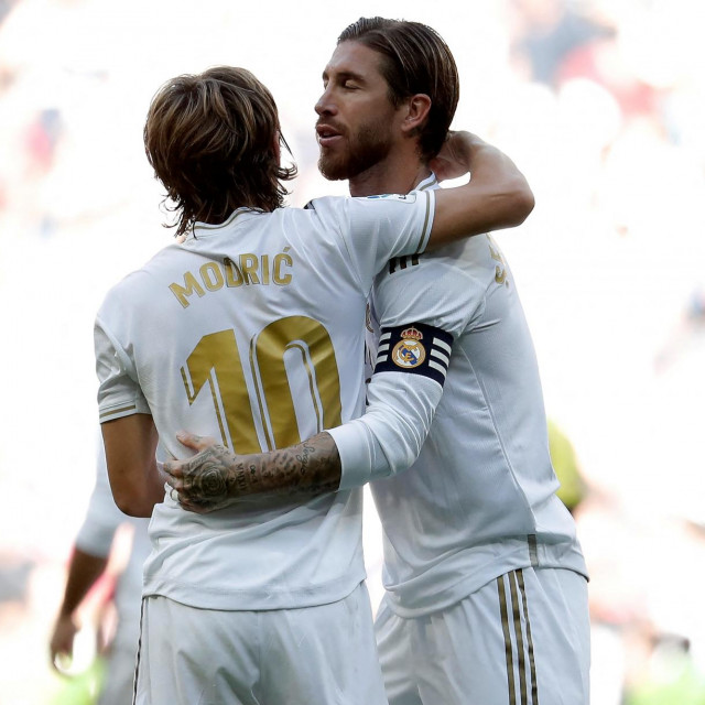Luka Modrić i Sergio Ramos
