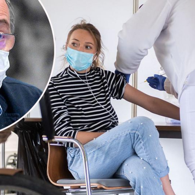 Krunoslac Capak i ilustracija cijepljenja