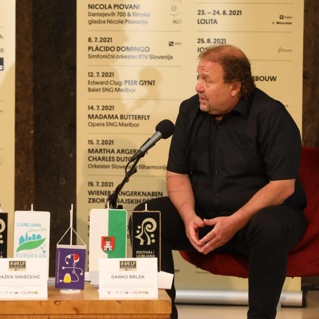 Predstavljanje programa 69. Ljubljana Festivala: Dražen Siriščević i Darko Brlek