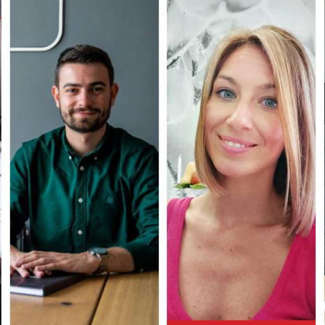 S lijeva na desno: Andrija Čolak, Filip Trezner, Marijana Petrunić i Tomislav Grubeša