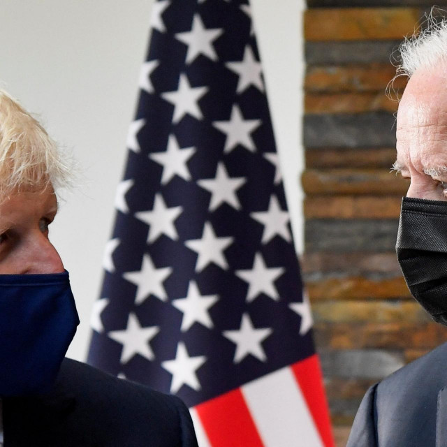 Boris Johnson i Joe Biden