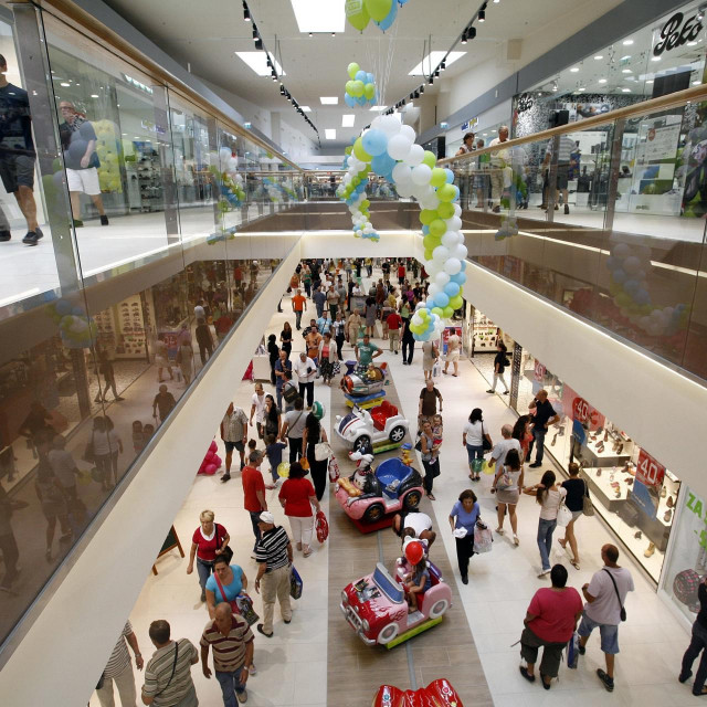 Trgovački centar, ilustracija