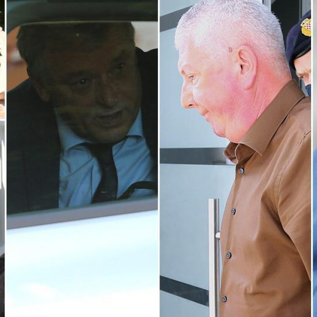 Darko Krušlin, Ante Kvesić, Zvonko Vekić i Drago Tadić