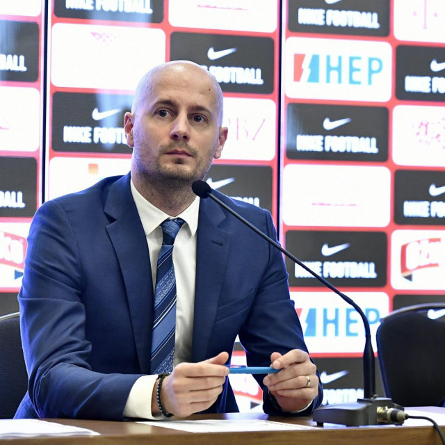 Tomislav Pacak, glasnogovornik HNS-a i Zlatko Dalić, izbornik Vatrenih