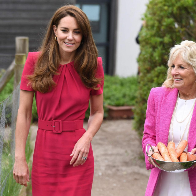 Kate, vojvotkinja od Cambridgea s Prvom damom SAD-a, Jill Biden