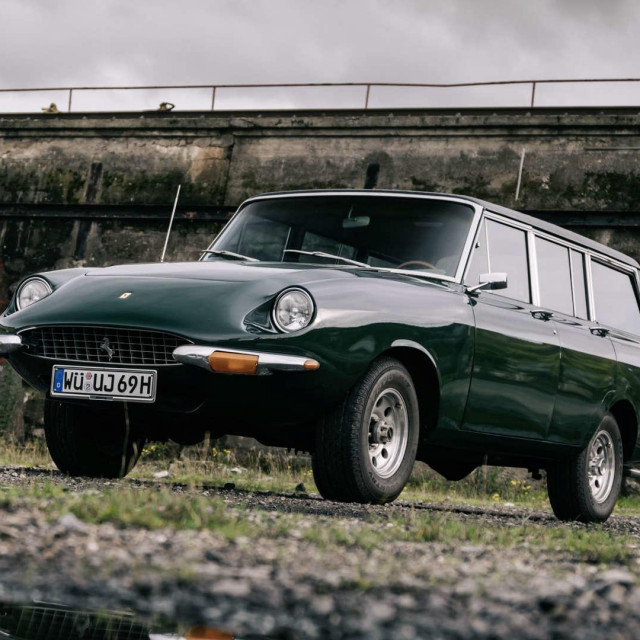 'Jerrari', spoj Ferrarija 365GT i Jeepa Wagoneera