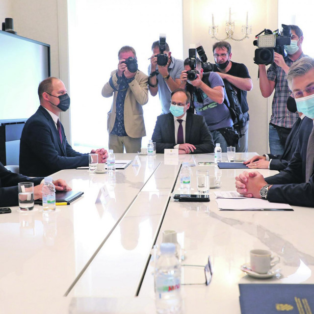 Tomislav Tomašević i Andrej Plenković