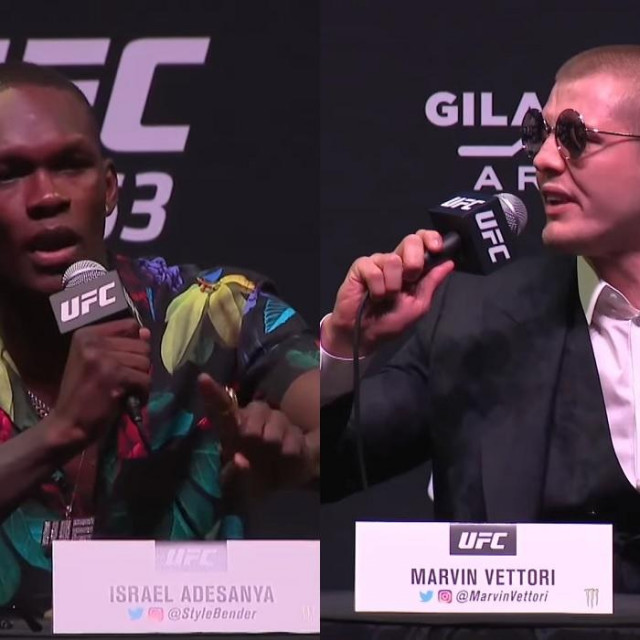 Israel Adesanya i Marvin Vettori