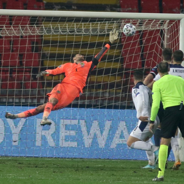 David Marshall sjajno je branio u dodatnim kvalifikacijama protiv Srbije