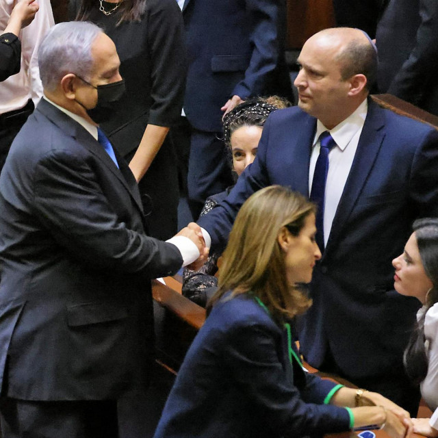 Benjamin Netanyahu i Naftali Bennett