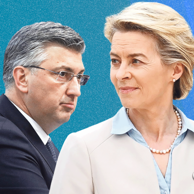 Andrej Plenković i Ursula von der Leyen