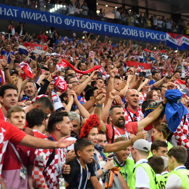 Hrvatski navijači s SP-a u Rusiji