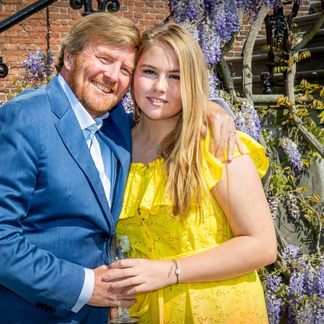 Kralj Willem-Alexander i princeza Amalia