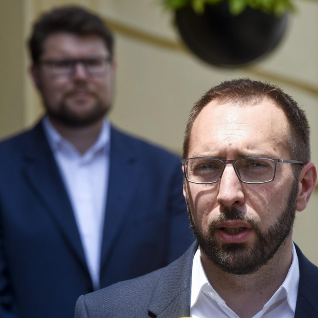 Peđa Grbin i Tomislav Tomašević