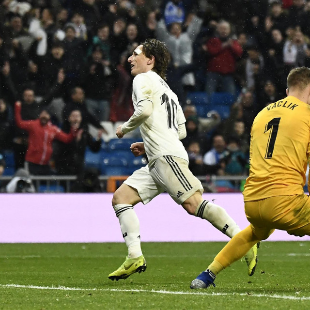 Luka Modrić već je jednom zabio pogodak Tomasu Vacliku