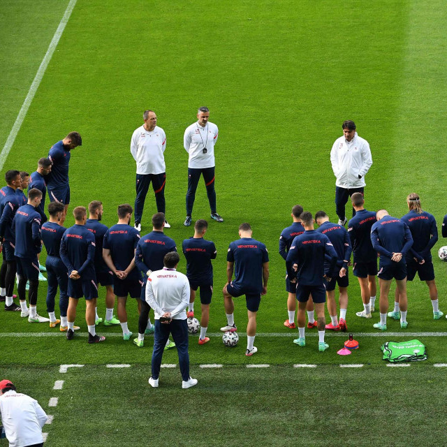 Trening Vatrenih na Hampden Parku