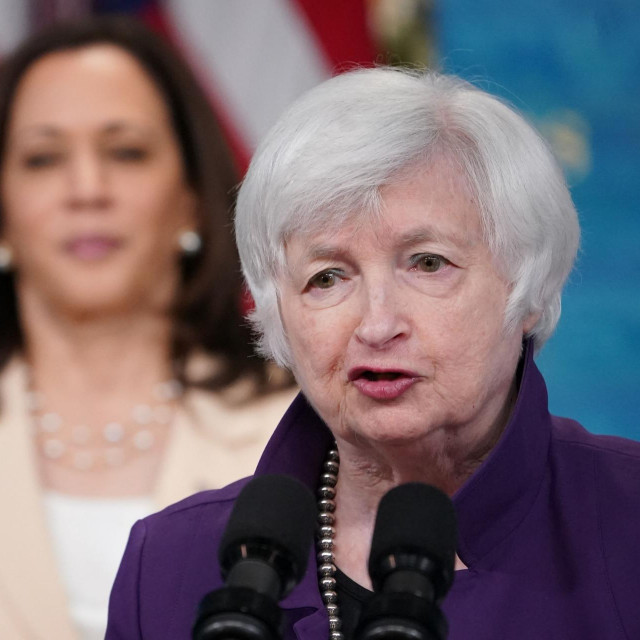 Janet Yellen i Kamala Harris