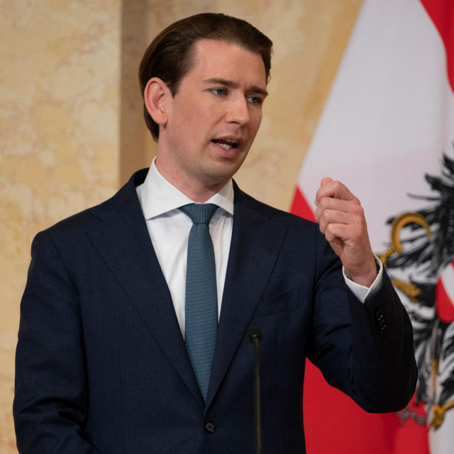 Sebastian Kurz tijekom samita s kolegama iz zemalja bivše Jugoslavije koje nisu članice Europske unije